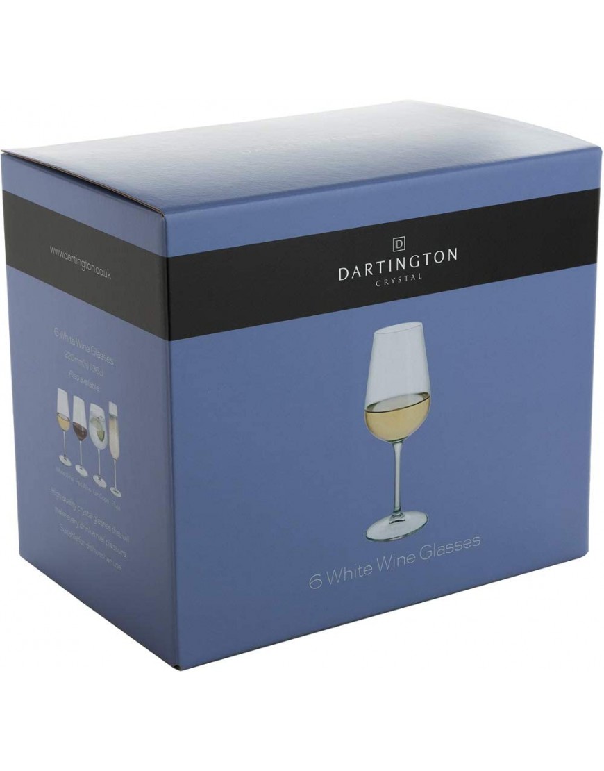 Dartington Crystal ST3464 2 6PK Lot de 6 verres à vin blanc Select - BW4N3JHJR
