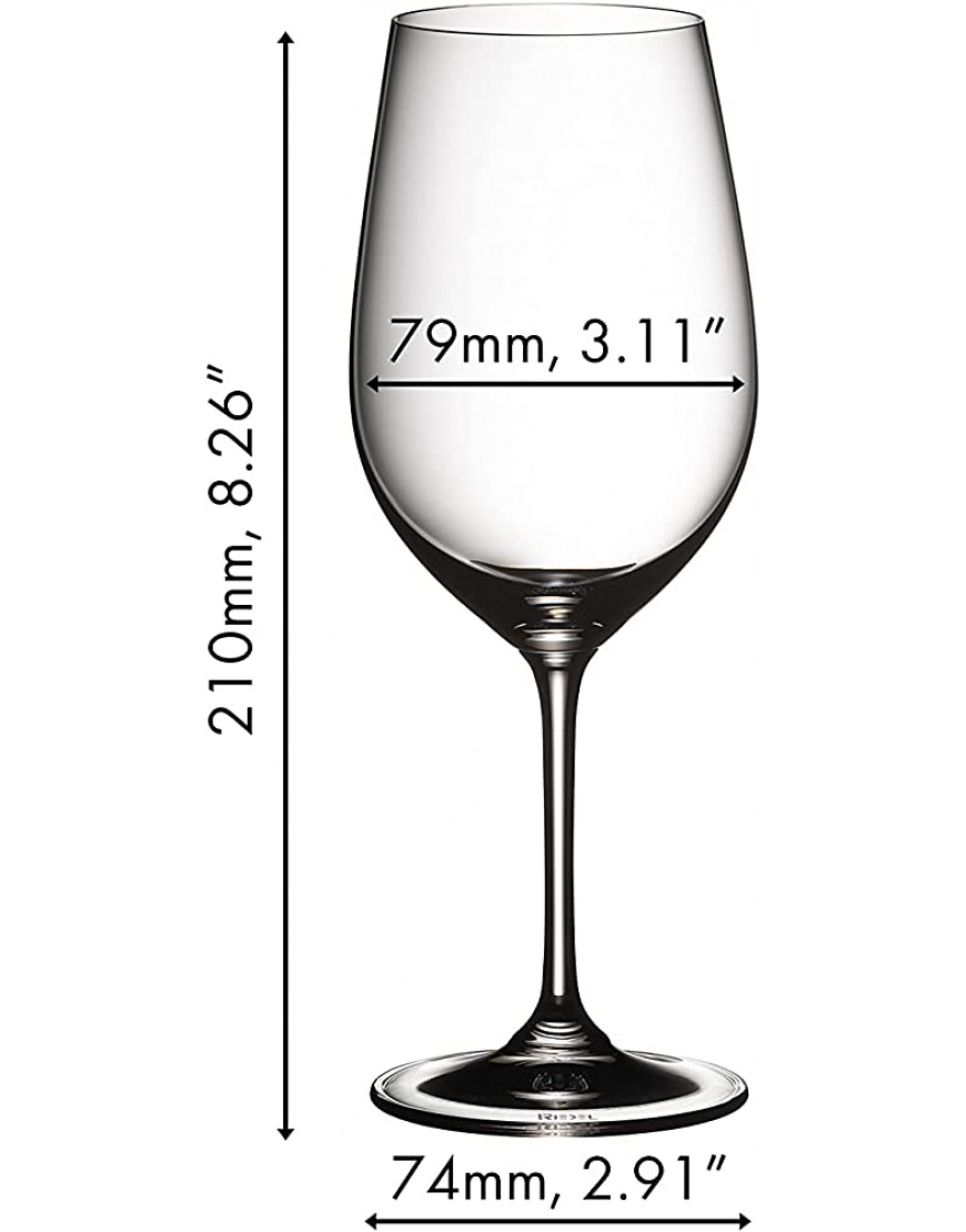 Riedel Vinum 6416 15 Chianti Riesling Set of 2 Glasses - BH1H6KRXK
