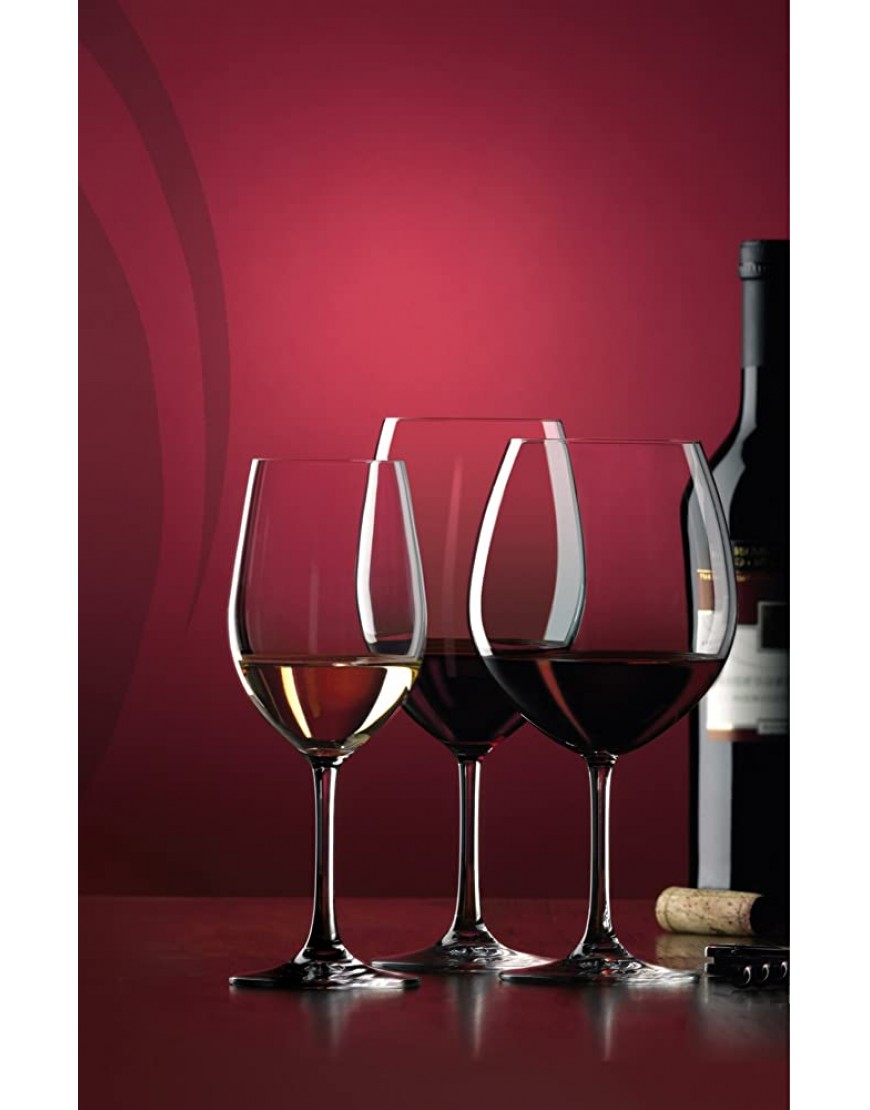 Stölzle Lausitz Classic Verres à vin rouge 448 ml Lot de 6 Passe au Lave-Vaisselle - B7296SELK