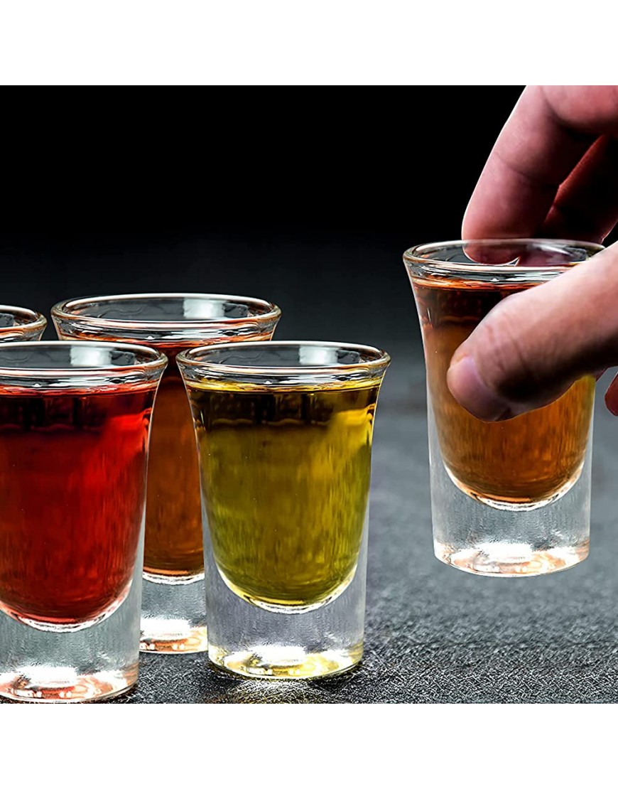 Lot de 12 verres à liqueur support à cocktail en bois et verre à shot planche de service à 12 trous avec verre en cristal transparent de 30 ml pour liqueur whisky brandy rhum à la maison fête - BN247PNOR