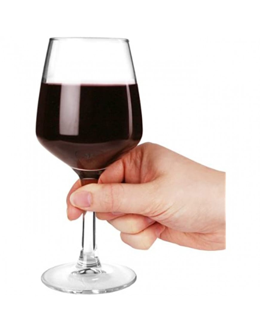 9229332 Verres à vin 235,3 gram doublé et CE et poinçonné à 175 ml – Lot de 6 | 250 ml Verres à vin 25 cl verres à vin verres à vin rouge verres à vin blanc verre trempé - BH4W9KTIN
