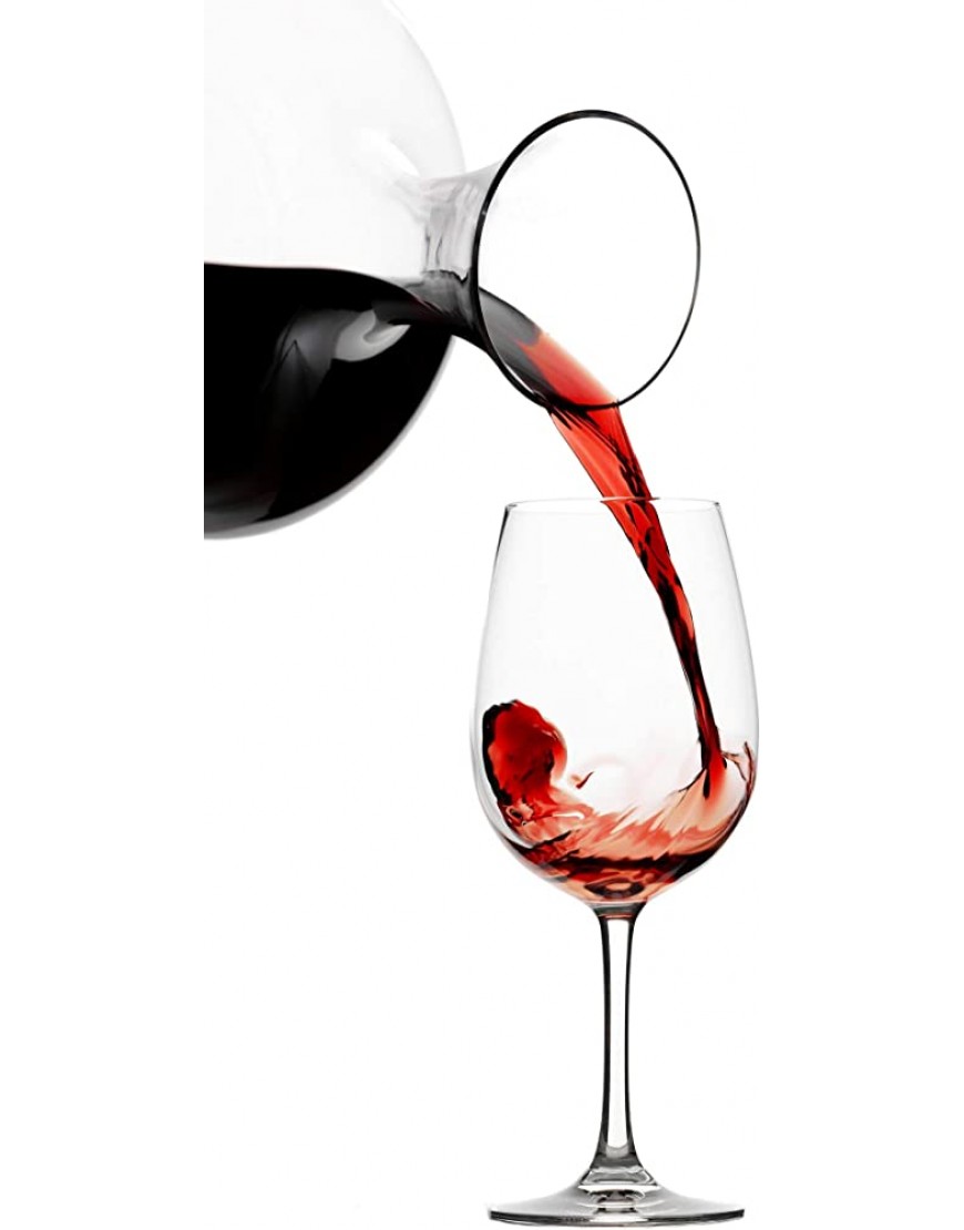 STÖLZLE LAUSITZ Verres à vin rouge de Bordeaux 540ml I verres à vin rouge set de 6 I verres à vin résistant au lave-vaisselle incassable I pour de nombreux cépages I meilleure qualité - BK574KUTC
