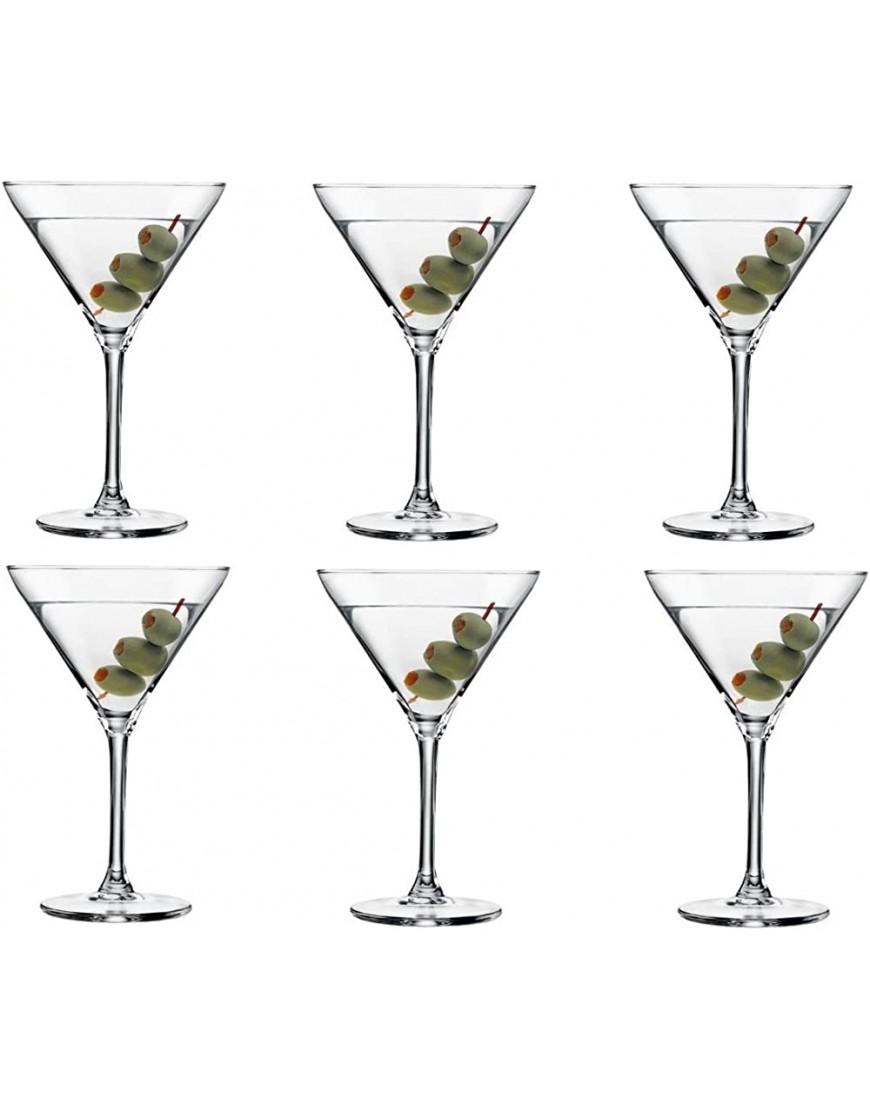 Lot de 6 verres à Martini Luxe Diamond 260 ml - B7EN5PYNS