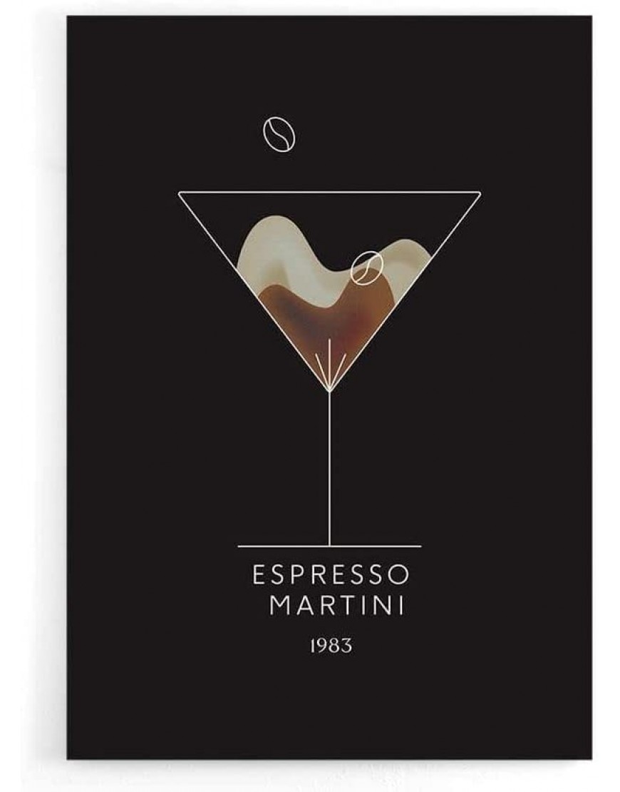 Walljar Espresso Martini Cocktail Poster - BED1BAWKI