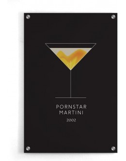 Walljar Pornstar Martini Cocktail Peinture en plexiglas - B2QWADGWP