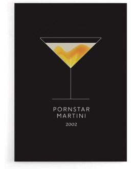 Walljar Pornstar Martini Cocktail Poster - BBKQ2UXPK