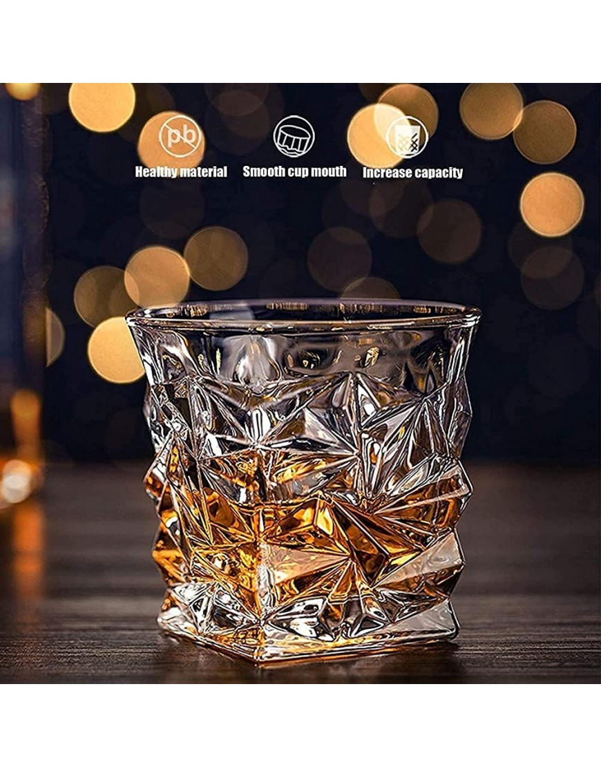 NIANXINN Décanteur de vin de la personnalité et Lunettes Ensemble de Whisky Anter Ensemble Verre Cristal Anter for l'alcool avec Bouchon Carafe Whisky - B4AD4YGRY