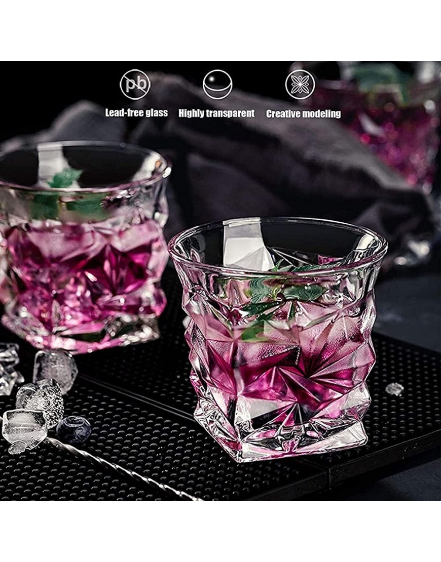 NIANXINN Décanteur de vin de la personnalité et Lunettes Ensemble de Whisky Anter Ensemble Verre Cristal Anter for l'alcool avec Bouchon Carafe Whisky - B4AD4YGRY