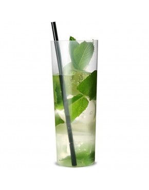 Drinkstuff – Lot de 10 verres droits réutilisables en plastique 300 ml - BMHAJKIXA