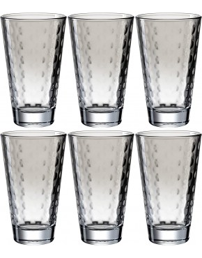 Leonardo Optic 025899 Lot de 6 verres à long drink lavables au lave-vaisselle Gris 300 ml - B2426REZK