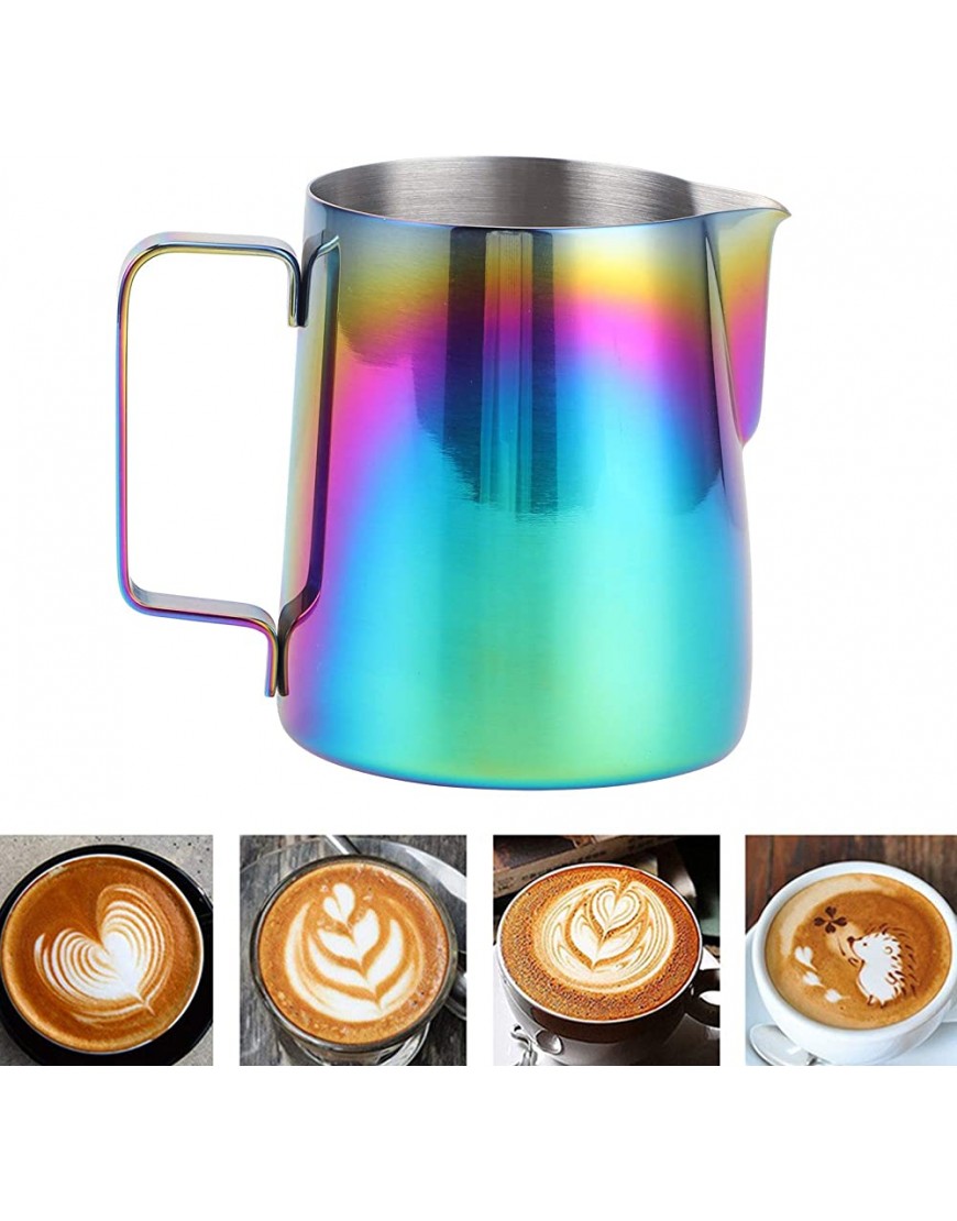Tasse à mousser Le café sûre et Non Toxique Large Gamme d'applications Latte Art Cup Coffee Art Making Tasse pour Les Bars pour Les Maisons - BKW86RMVV