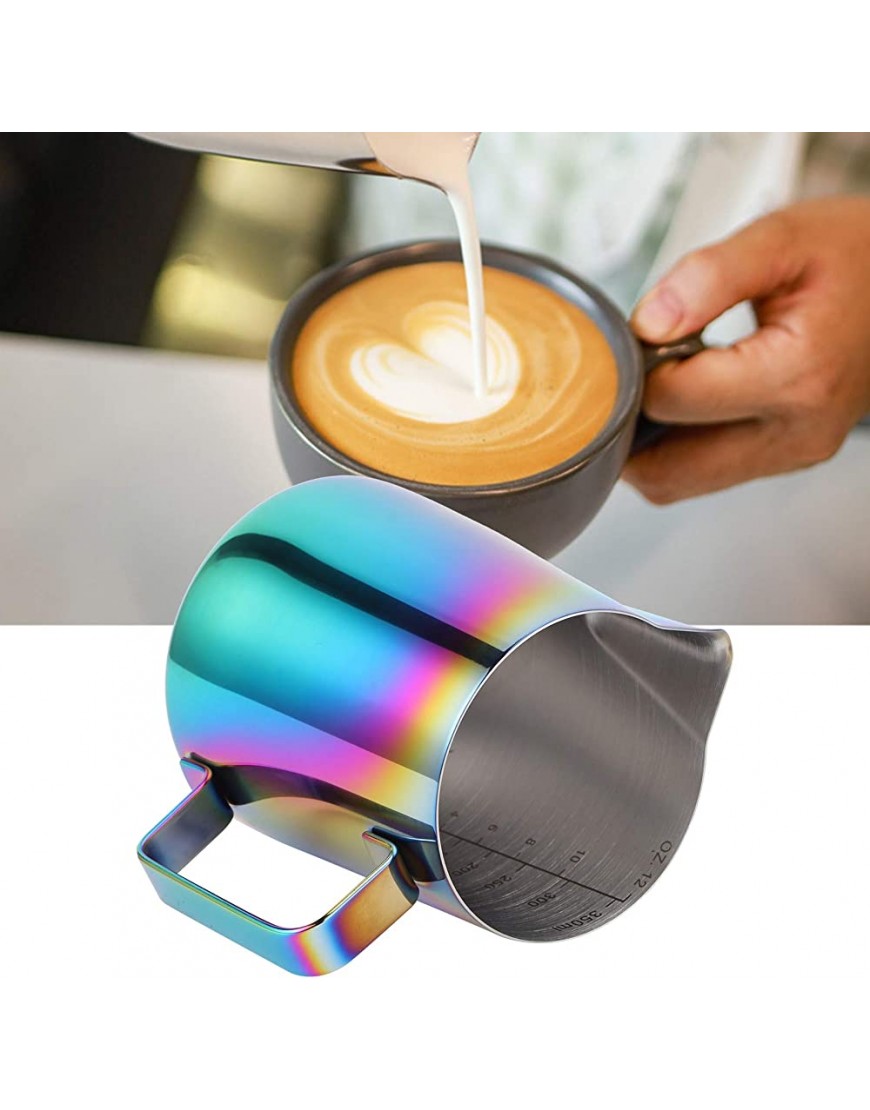 Tasse à mousser Le café sûre et Non Toxique Large Gamme d'applications Latte Art Cup Coffee Art Making Tasse pour Les Bars pour Les Maisons - BKW86RMVV