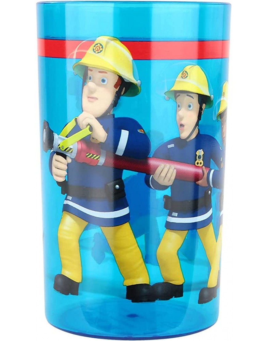 P:os 27117 – Verre à boire au design tendance Sam du pompier pour garçons et filles – Capacité : env. 200 ml - BV62HKGYK