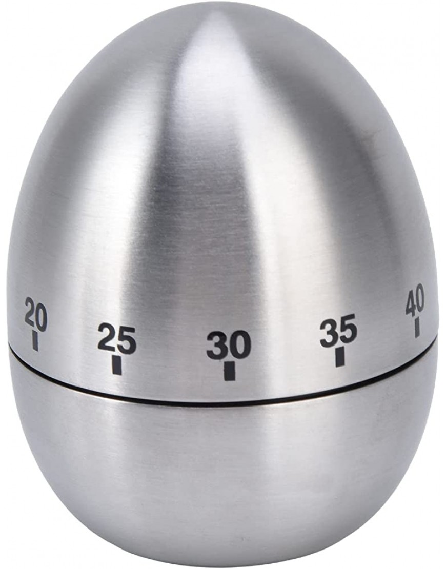 Minuterie mécanique minuterie de cuisson d'alerte de sonnerie à décibel élevé en forme d'œuf antidérapante pour la - B9W1NBHXU