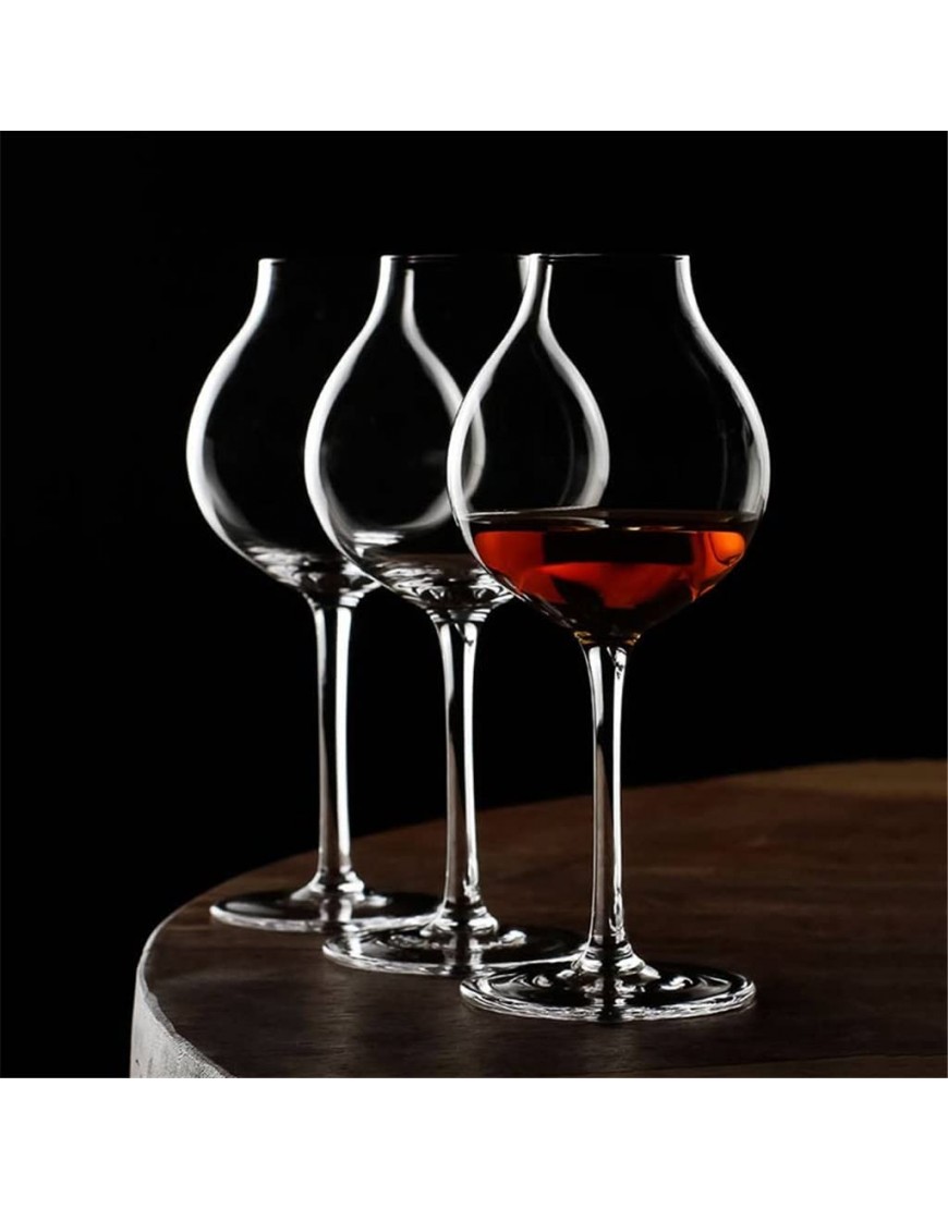 N A Crystal Glass Wine Cup Professional Whisky Glass Tulip XO Brandy Liqueur Gobblet Cup Home Wedding Party Drinkware Color : A Size : 2 Pcs - BD145REBJ