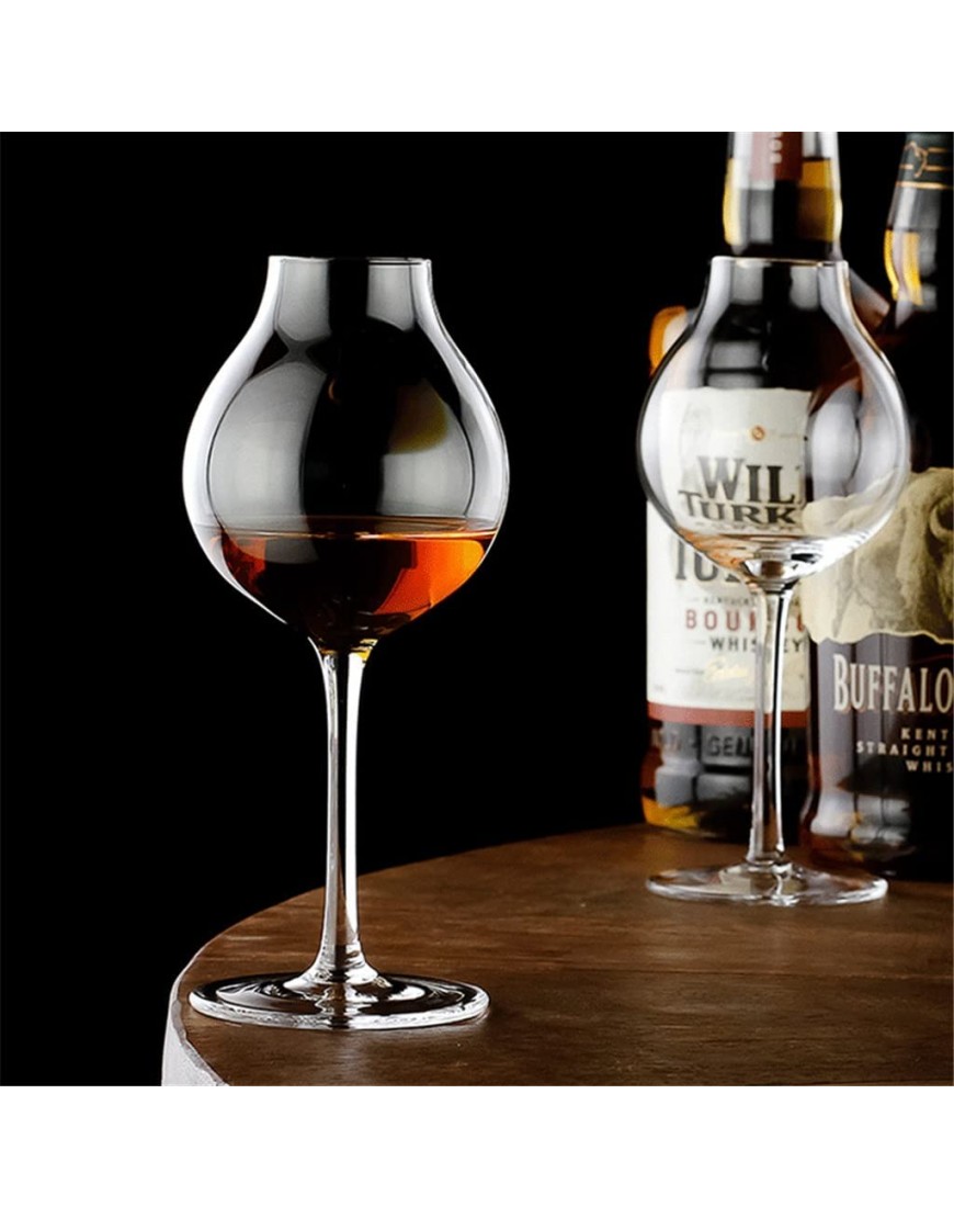 N A Crystal Glass Wine Cup Professional Whisky Glass Tulip XO Brandy Liqueur Gobblet Cup Home Wedding Party Drinkware Color : A Size : 2 Pcs - BD145REBJ