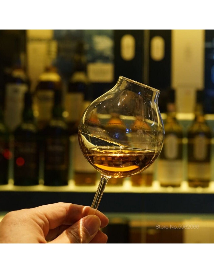 WDBBY Crystal Glass Whisky Bud Brandy Brandy Snifter Onion Scotch Whisky Color : A Size : 4 Pieces - B21WVKJSM
