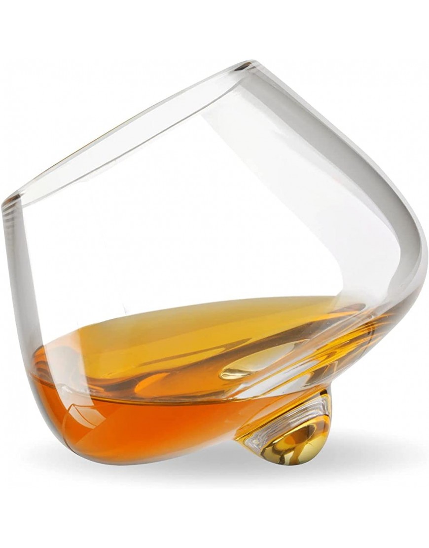 Wertmann Living Lot de 4 verres à cognac whisky Forme spéciale avec effet parfait, PP-14-VCC - B9QWKFAPW