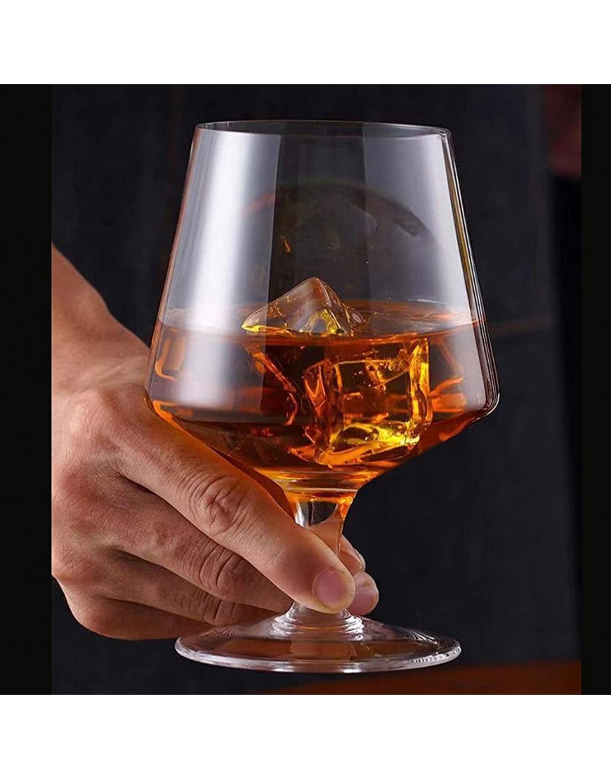 XHZH Verre À Cognac Verre À Whisky Élégant Et Durable Parfait pour La Maison Le Restaurant La Fête 0427 - BAAMNCSBH