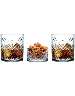 Topkapi 251.082 Magellan Service à whisky 3 pièces avec 2 verres à whisky et coupelles Design rétro et aspect cristal - BH8EBLLAW