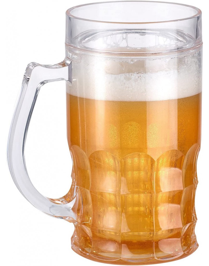 3 chopes de bière rafraîchissantes à double paroi 0,3 litre [Rosenstein & Söhne] - BV8EKLXZY