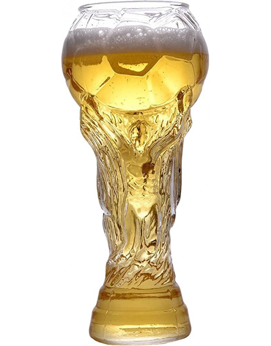 Gidenfly Tasse De Bière De Football,Chope À Bière De Football De 800 ML Verre À Bière De La Coupe du Monde 2022,Coupes du Trophée du Championnat De La Coupe du Monde - BE2AECXPD