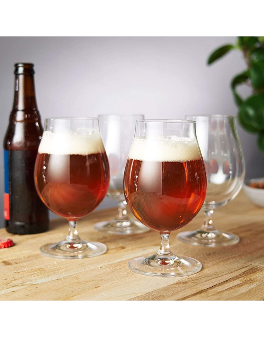 Spiegelau 4991974 18,8 x 18,8 x 16,5 cm bière Classics Tulipe en Verre Lot de 4 Transparent - B144MKETE