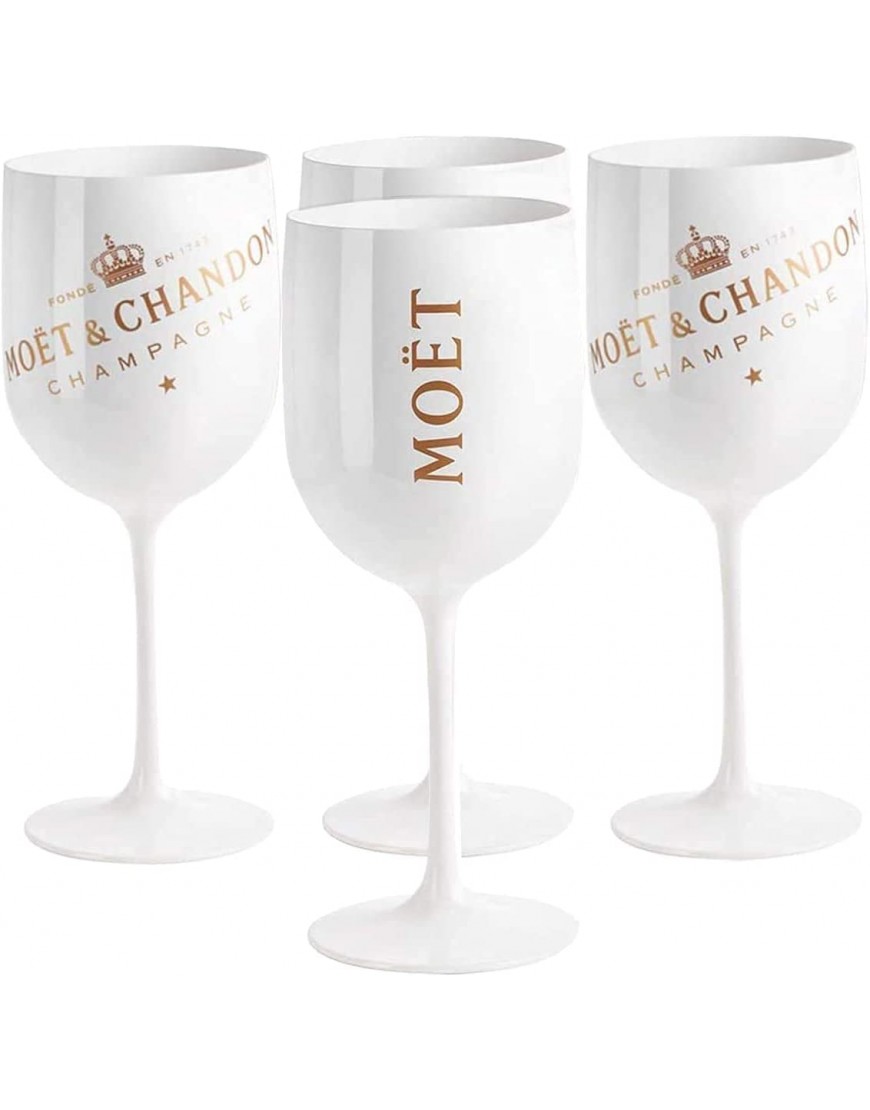 Moët & Chandon Ice Imperial Lot de 4 verres à champagne Blanc 0,48 l - BV2K2MZHY