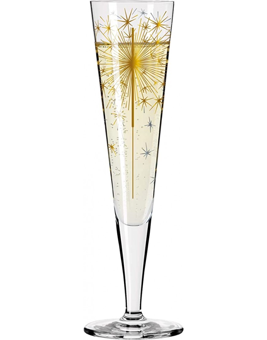 RITZENHOFF 1078268 Goldnight #5 Flûte à champagne en verre 205 ml - B74K4QRWU