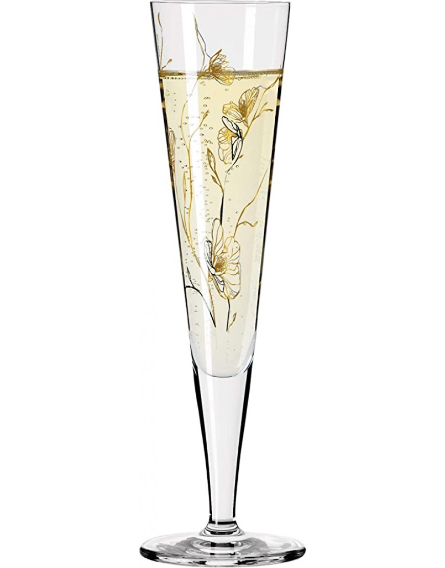 Ritzenhoff Goldnacht 1078277 Verre à champagne en verre 205 ml Multicolore - BN7JBUIBH