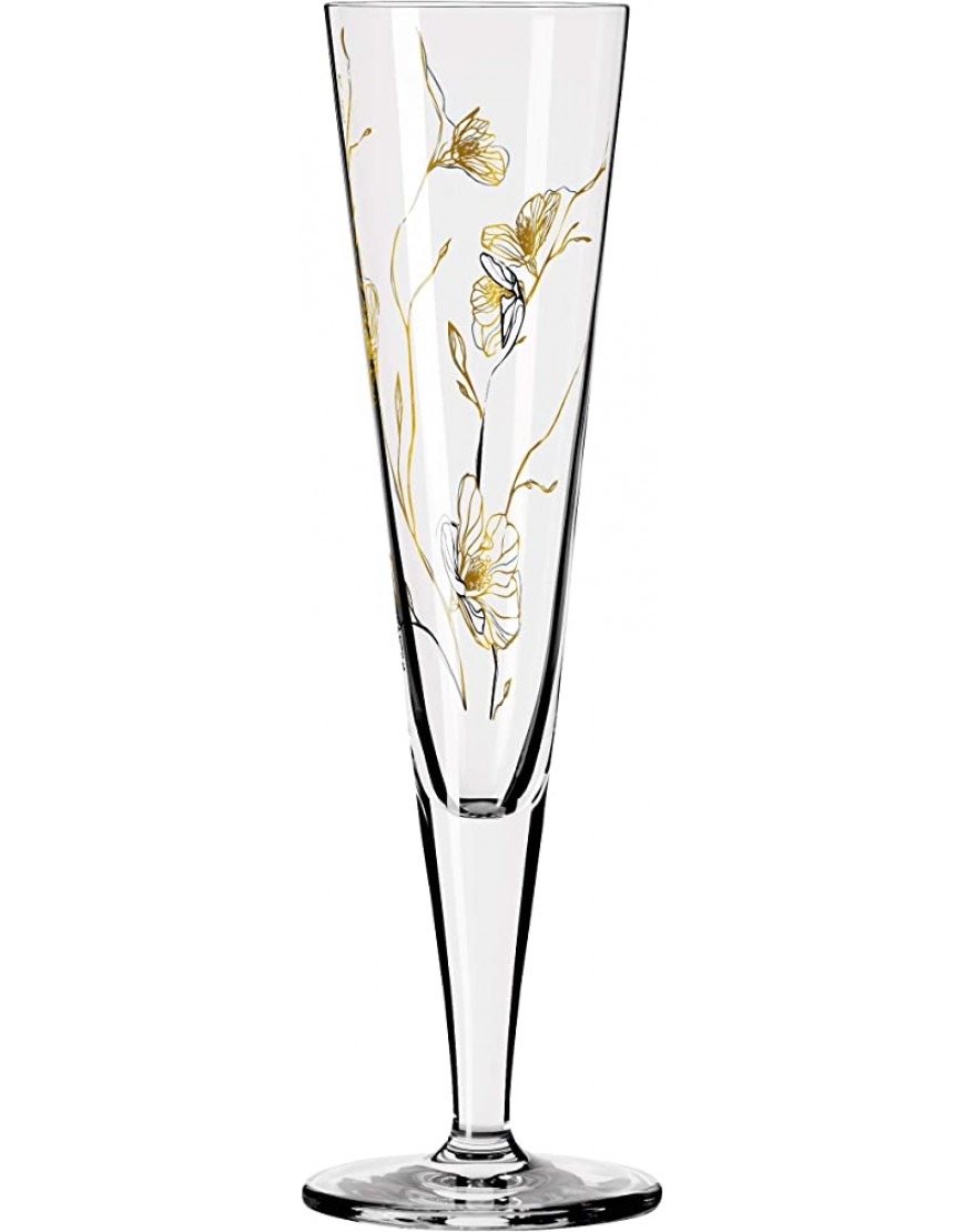 Ritzenhoff Goldnacht 1078277 Verre à champagne en verre 205 ml Multicolore - BN7JBUIBH