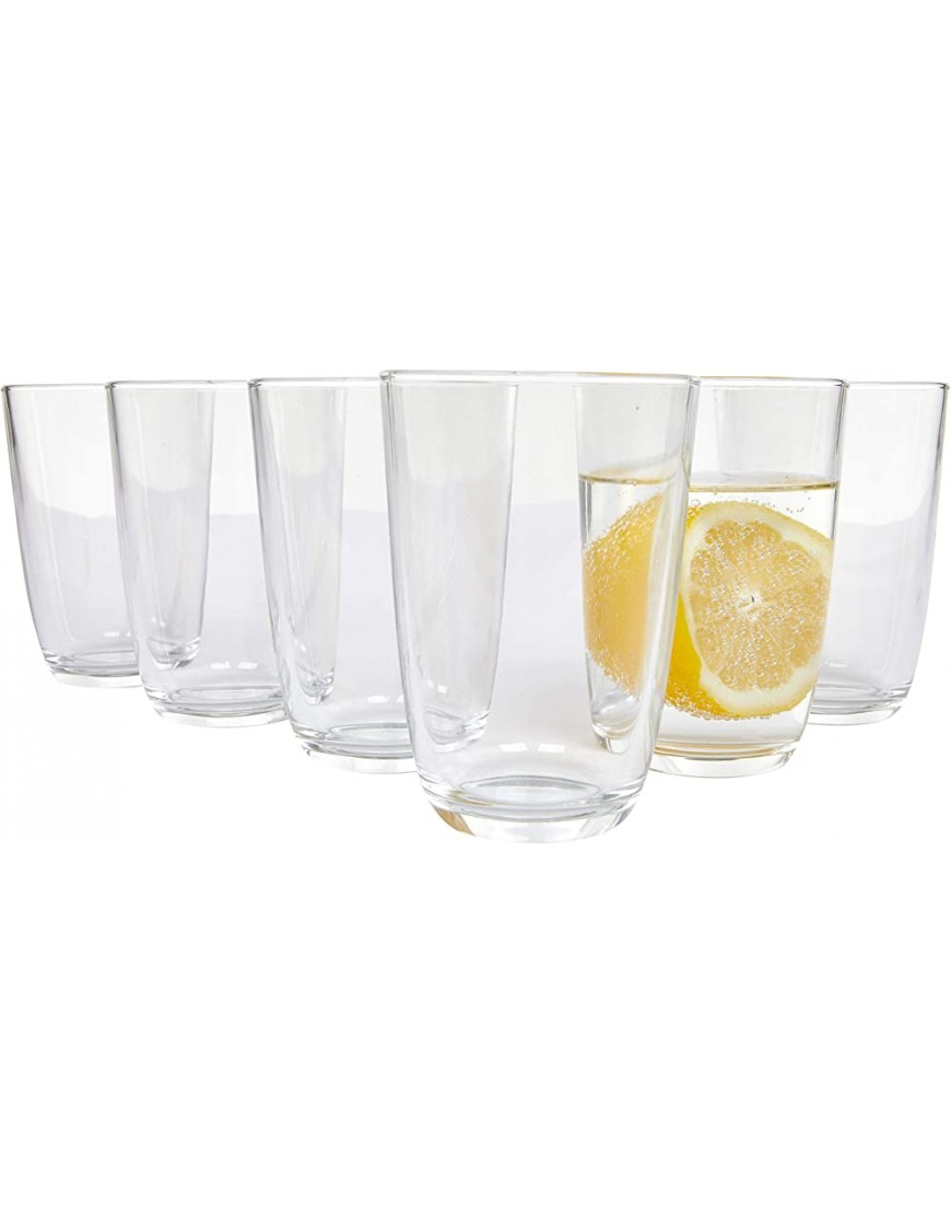 Bormioli Fresh Lot de 12 verres – Capacité 250 ml et 350 ml – Qualité supérieure pour une sensation parfaite sans bords tranchants. - B3BH5TREF