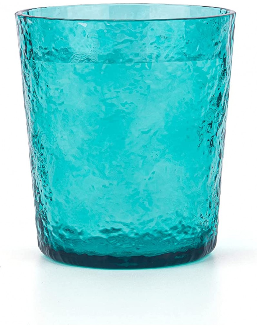 Lot de 8 verres en plastique acrylique de 350 ml multicolores sans BPA passent au lave-vaisselle - BK944GRFZ