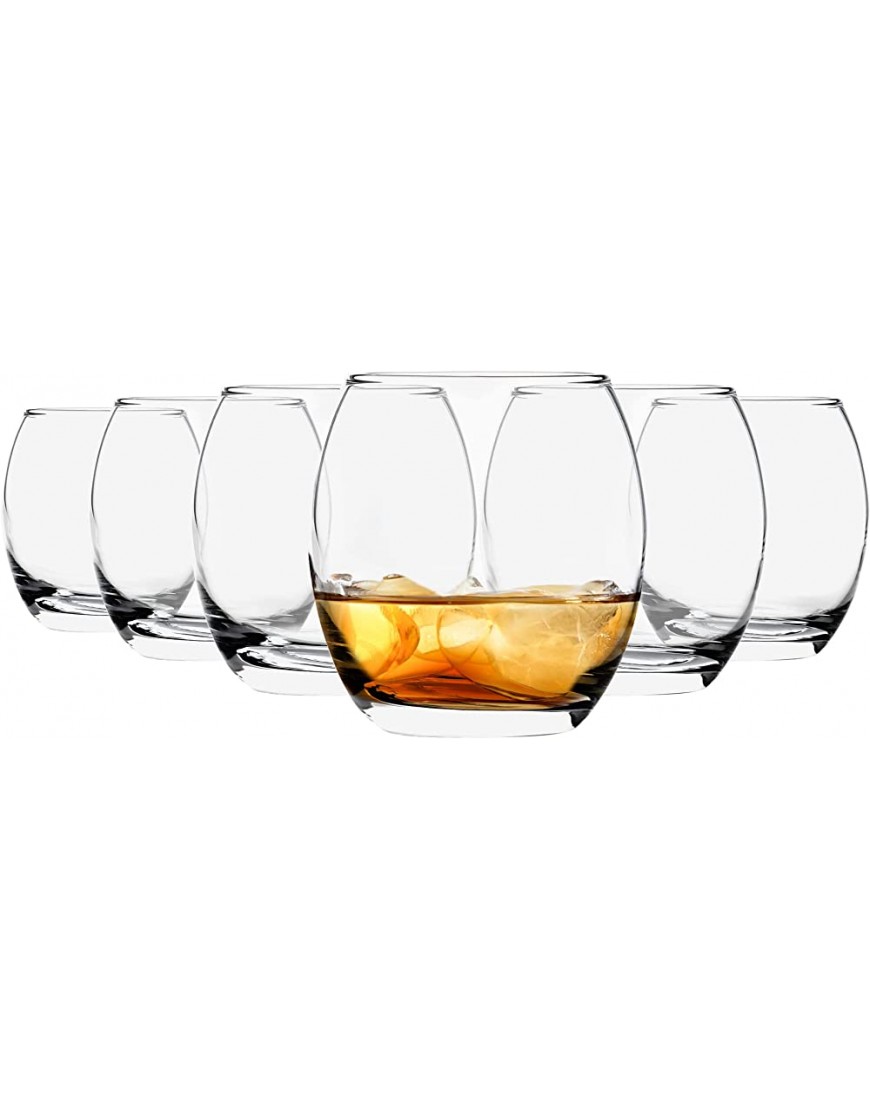 Argon Tableware Tondo Verres Tumbler pour Eau Whisky jus Coffret Cadeau de 6 Verres 405 ML - BKA6JZSFY