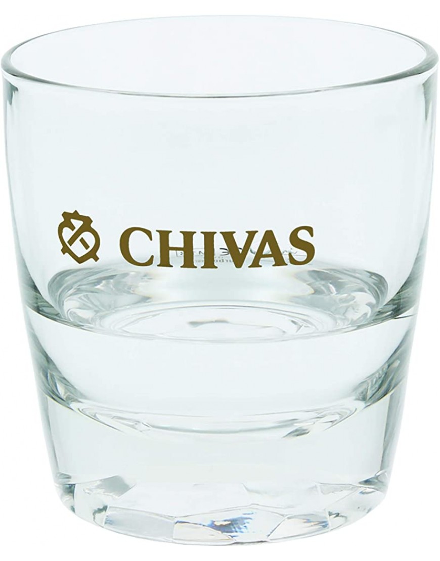 Chivas 90234100 Verre à Whisky avec Logo et Inscription en Verre à Whisky 300 ML - BB75HSWCR