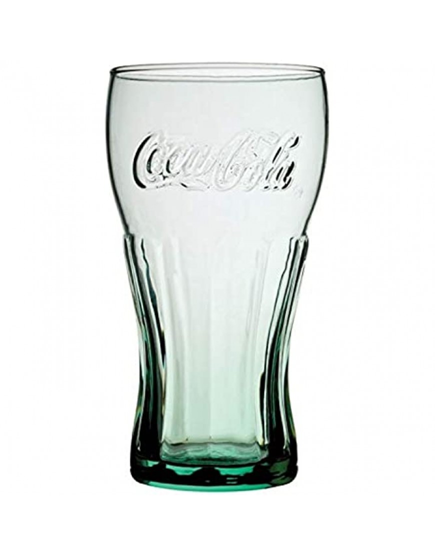 Coca Cola Pub Paraphernalia Glass Green tint 650ml - BVJ7NOZWX
