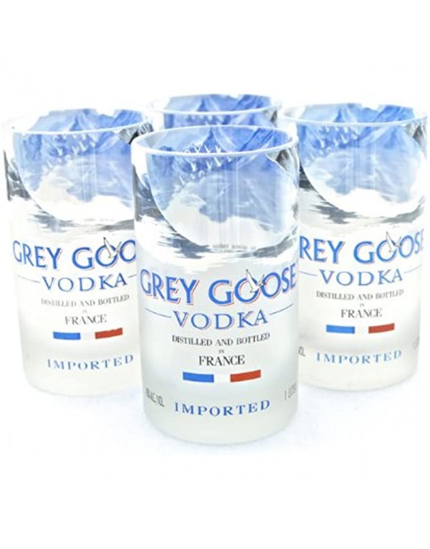 Grey Goose Vodka Bottle Tumblers Set of Two by BOTTLEHOOD - BMBKAZQOI