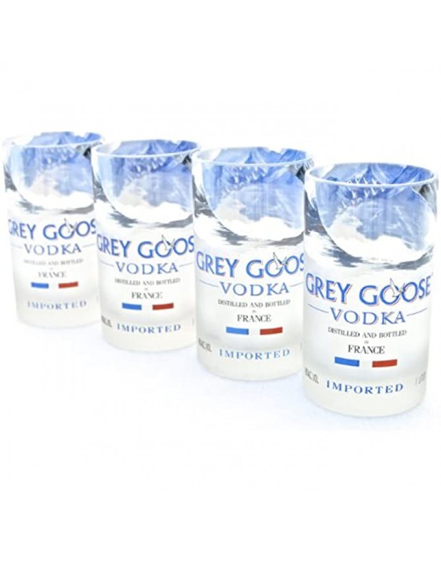Grey Goose Vodka Bottle Tumblers Set of Two by BOTTLEHOOD - BMBKAZQOI