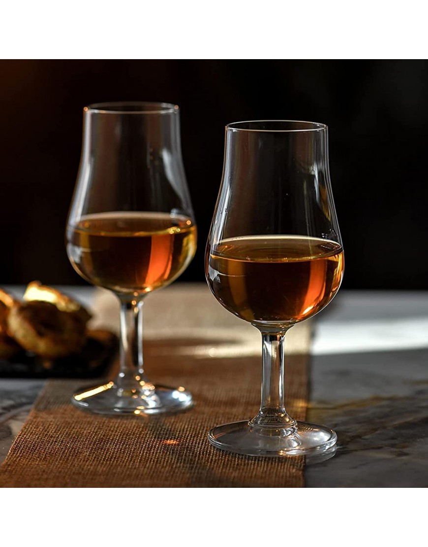 Verres de Test de Whisky | Lot de 6 | 100 ML | Collection Epicure | Parfait la Maison Les Restaurants Les fêtes - BHQKVXZDE