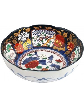 QZH Bol Bol en Céramique Accueil Vaisselle de Style Japonais Creative Diet Soupe Bol Ramen Bol Grand Bol Rétro Taille : 13.6 * 5.3CM - B5K1ECNLA