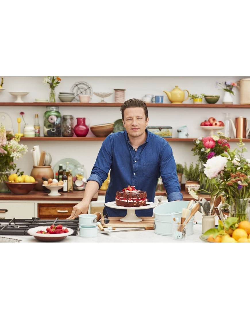 Jamie Oliver JB3550 Pelle à tarte Acier inoxydable Bois d'acacia Bleu - BVV8KEZKN