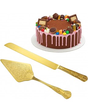 YOFAPA Pelle à gâteau en acier inoxydable : serveur à pâtisserie de mariage ergonomique portable serveur à tarte avec cutter - BD5V2WIEN
