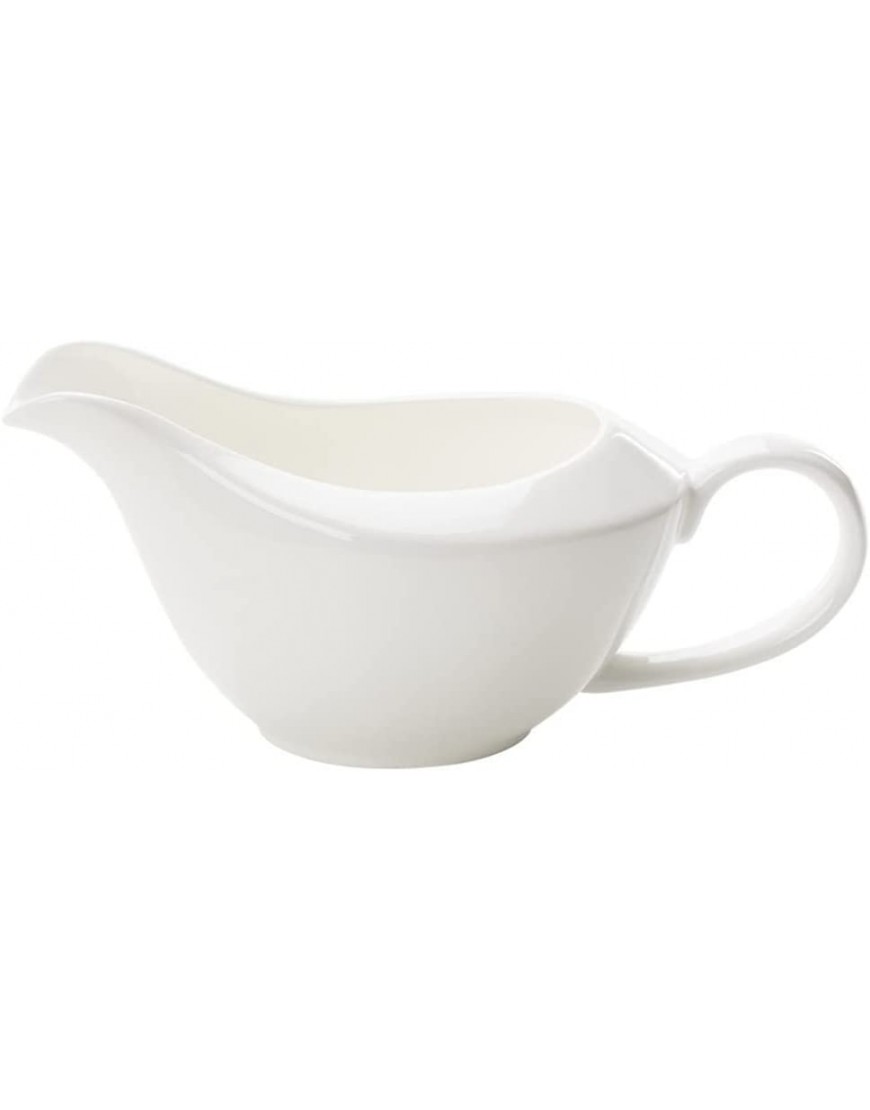 Louche à Sauce Cuisine blanche céramique céramique avec poignée lait de café Pot cramer sauce pot pot de service lait creamer pot SBol à Sauce Pour Table à Manger Color : White - B4QABWAVM