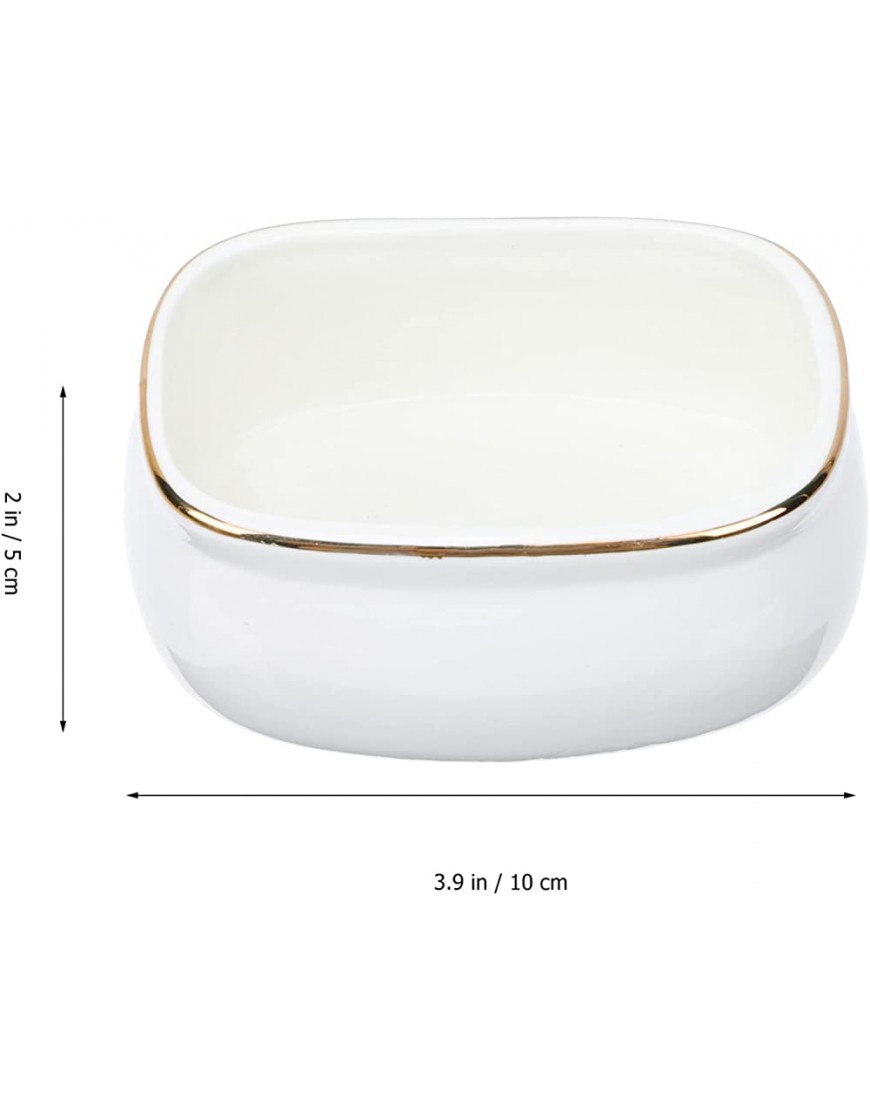 Alipis Porcelaine Sugar Bowl Canister à La Cuisine pour Comptoir de Cuisine pour Stevia Saline en Poudre Jar de Sucre à La Crème - BK989SAWE