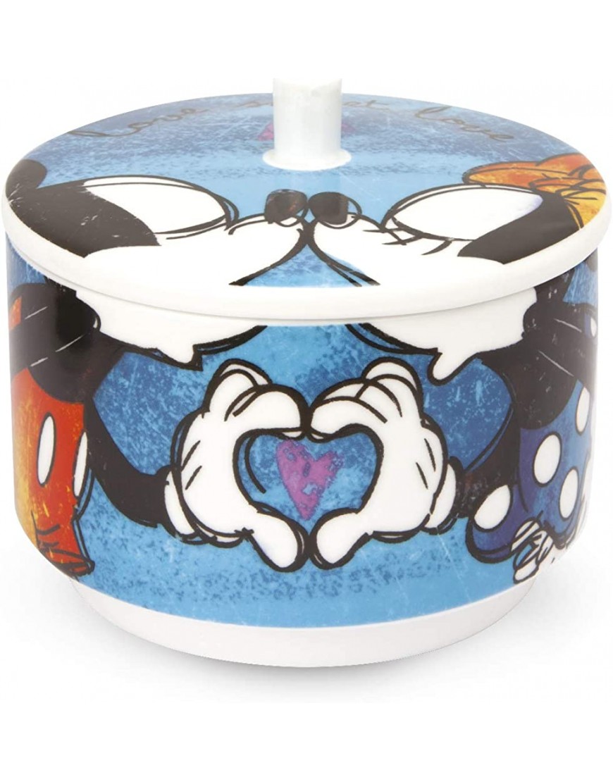 Egan sucrier Mickey Mouse bleu Sweet Love Porcelaine Bleu PWM41 B - B9E47NIUI