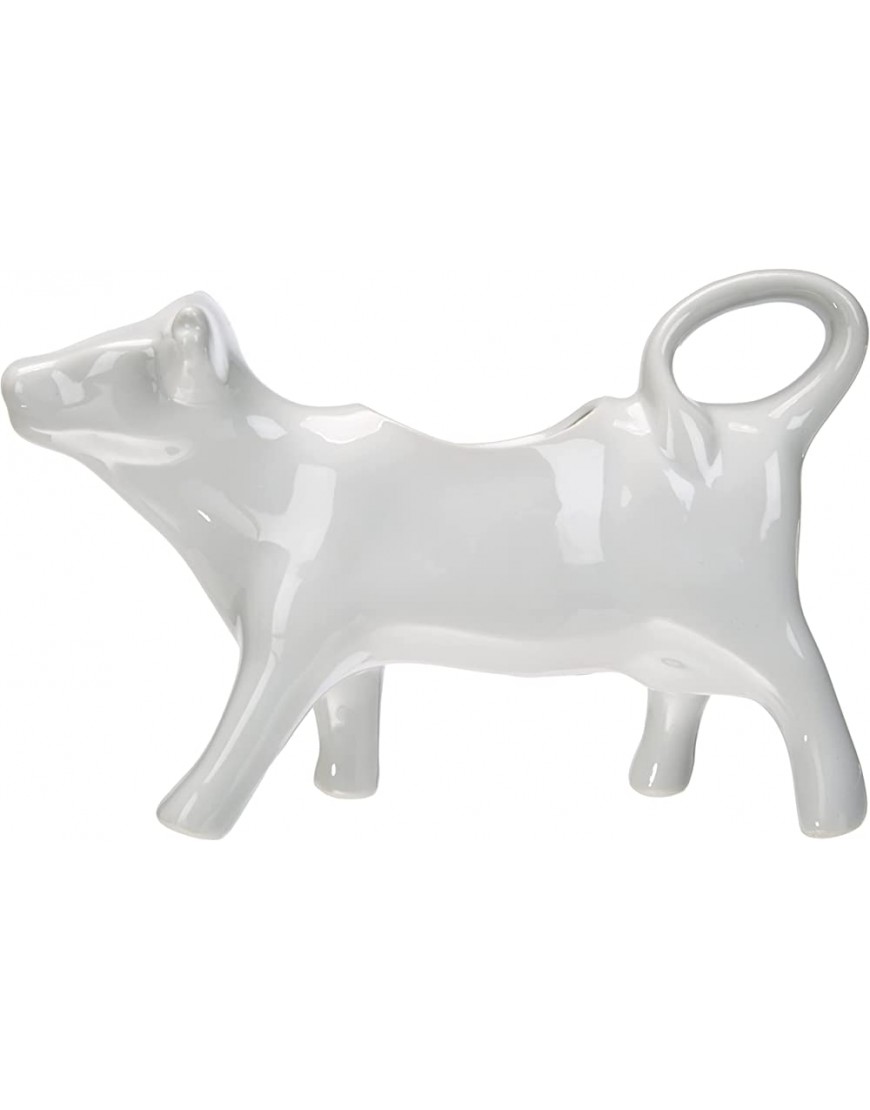 Cilio Pot à Lait en Forme de Vache 125 ML Porcelaine Blanc - BM1WHEMVW
