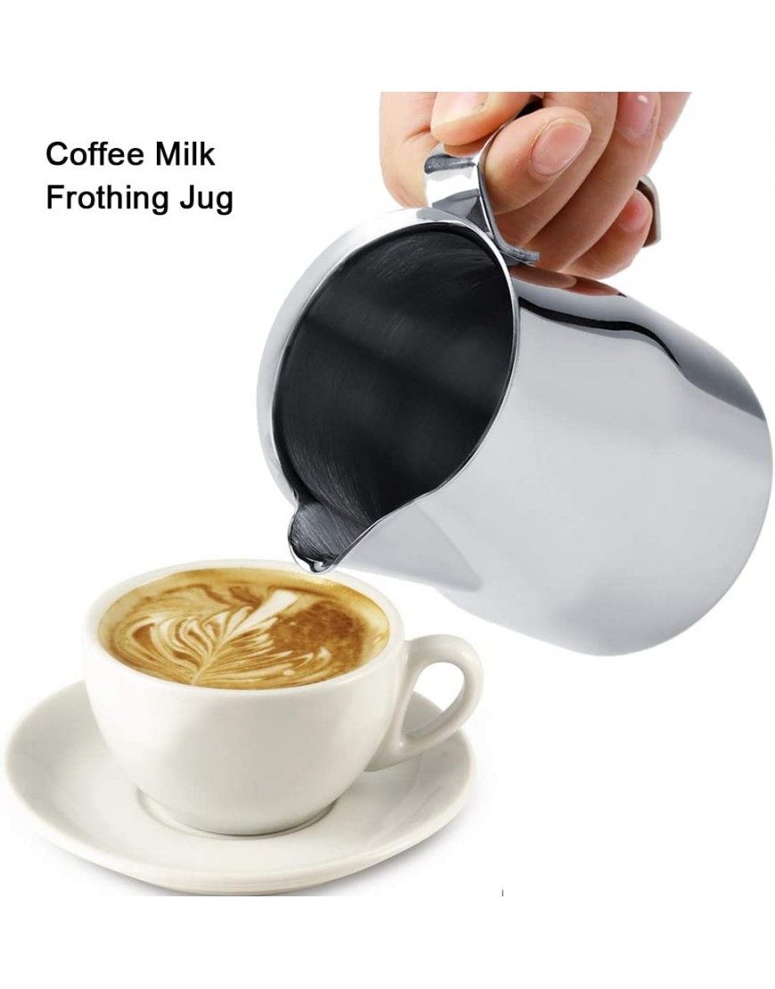 Pichet à mousser à lait MAGT 350 ml 550 ml 750 ml Pichet à mousser à café au lait de haute qualité en acier inoxydable de haute qualité550ml - BH8E7NATJ
