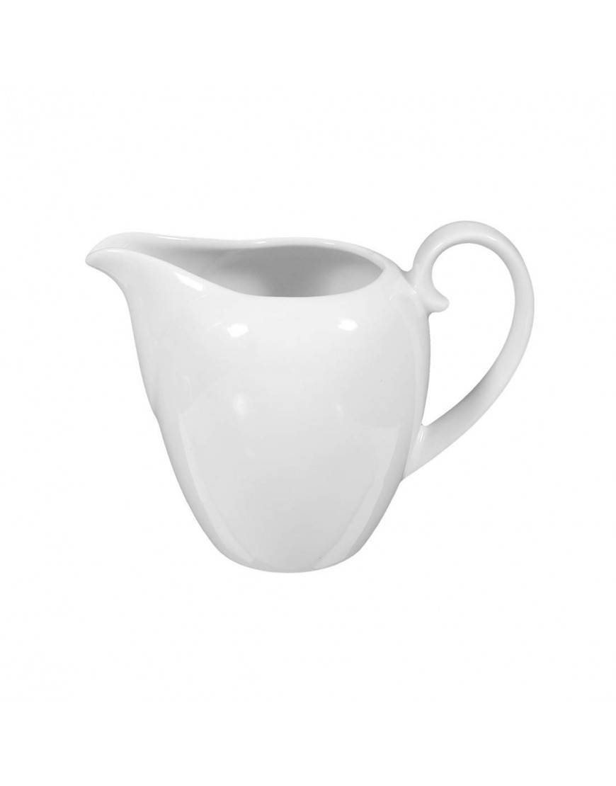 Seltmann 001.216774 Rondo Liane Pot à lait rond en porcelaine Blanc 0,12 l Diamètre 9,8 cm Hauteur 6,7 cm - B7KB8JUJB