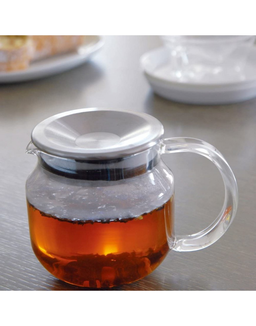 Kinto One Touch Tea Pot à thé Marron 620 ml - B1H5DXLDG