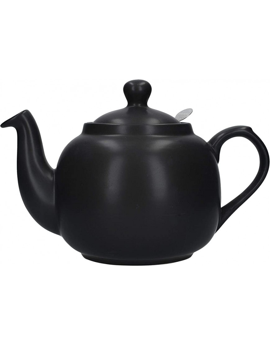 London Pottery 6 Cup Filter Teapot Black - BNM6BMEWS